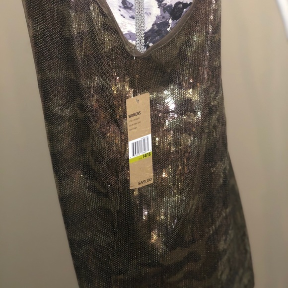 NWT Sequin Tank Top - Picture 5 of 10
